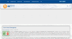 Desktop Screenshot of formazioneasllecce.it