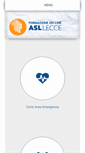 Mobile Screenshot of formazioneasllecce.it